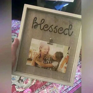 Blessed Light Up Photo Frame Picture Frame Wall Decor Desk Decor Home Decor